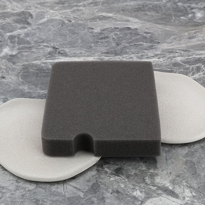 2pcs Square Air Filter Sponge Replacement Part 705911452077 Compatible with Predator Generator Air Filter 8750W 7000W 6500W 5500W 13HP 420cc