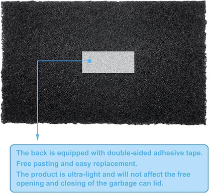 Universal Compost bin Carbon Odor Filter, Activated Odor Control Charcoal Filter for Trash Cans, Compost Buckets, Countertops, and Recycle Bins(12)