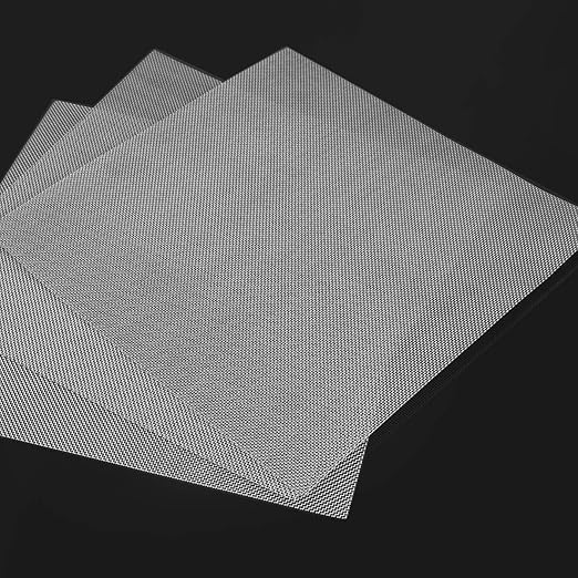 3PACK 20 Steel Mesh Screen 11”X11”(280mmX280mm), Woven Wire 304 - Never Rust 1mm Hole Keep Rodent Out or Make Any Shapes by Valchoose