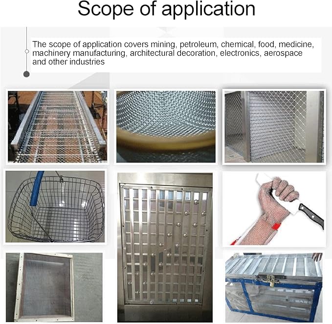 Chicken Wire,Industrial Mesh, 39.3 Ft (W) X19.6 (L) Easy to Cut Fine Screen for Filter Filtration Cloth Vent Insect Net,Silver,30mesh