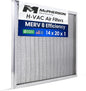 McPherson Reusable Air Filter 14x20x1 | Washable MERV 8 | Made in USA Metal Frame | HVAC AC Furnace | Permanent Electrostatic | Pet Dust Filtration