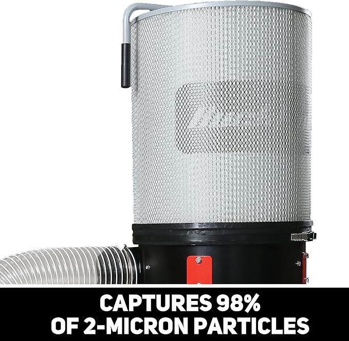 Bucktool 2-Micron Dust Filter, Canister Filter Kit for Bucktool Dust Collector DC1100