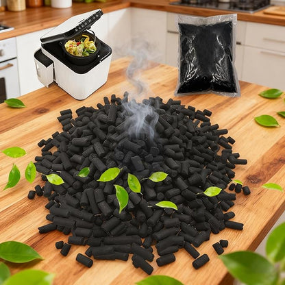 1.55 Pounds Oversized Pack Replacement Odor Absorbing Filter Refills for Smart Waste Kitchen Composter, Activated Charcoal for Electric Compost Bin Odor Control