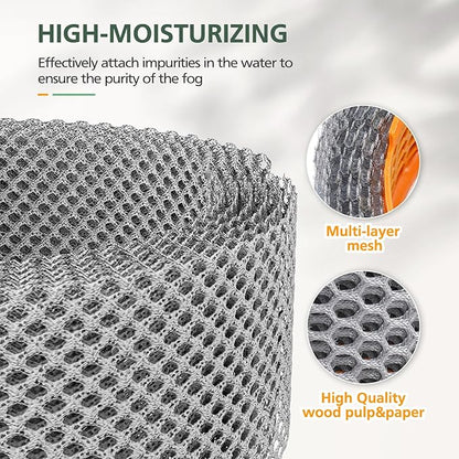2 Pack PH04 Carbon Fiber Evaporator Filter Replacement Compatible with Dyson PH01 PH02 PH03 PH04 PH3A Air Puri-fier Humidifier Replacement Parts