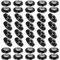 Honoson 40 Pcs Hose Washer with Screen Filter Washers Stainless Steel & Black Rubber Filter Gasket for 1" Inlet, Fits 5/8" Washing Machine & 3/4" Garden Hose Connector