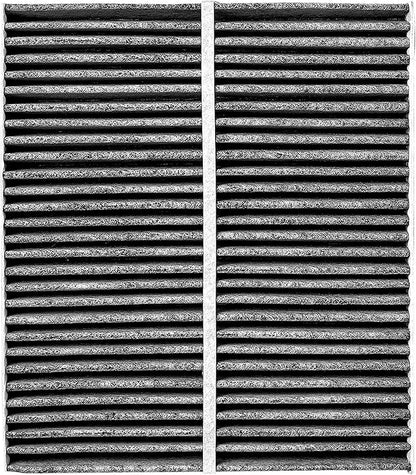 Spearhead Odor Defense Breathe Easy AC & Heater Cabin Filter, Fits Like OEM, Up to 25% Longer Lasting w/Activated Carbon (BE-743)