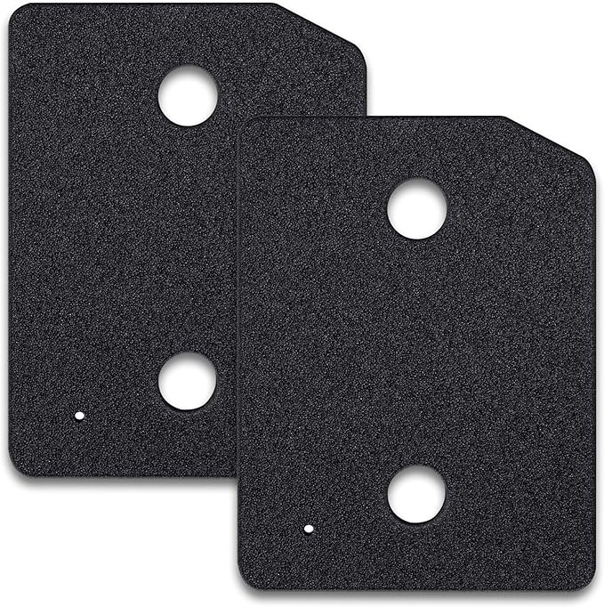 Plinth Filter Replacement for Miele T1 Dryer [9164761],Dryer Foam Filter 8.15x6.18x1.18″,Lint Foam Filter Replacement 2 Pack by Seteams