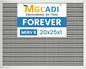 20x25x1 HVAC Furnace Air Filter, Lasts a Lifetime, Washable, Merv 8, the Last HVAC Filter You Will Ever Buy, Breathe Safely at Home or in the Office (Actual Size:19.5x24.5x0.82 Inch)