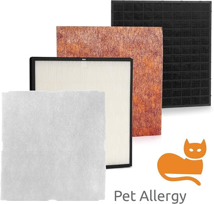 Rabbit Air, MinusA2 Air Purifiers for Home, Ultra Quiet HEPA Air Purifier - Wall Mountable Air Purifiers for Home Large Room, Allergies, Dust, Mold, Smoke & VOCs - (SPA-780N, Black, Pet Allergy, WIFI)