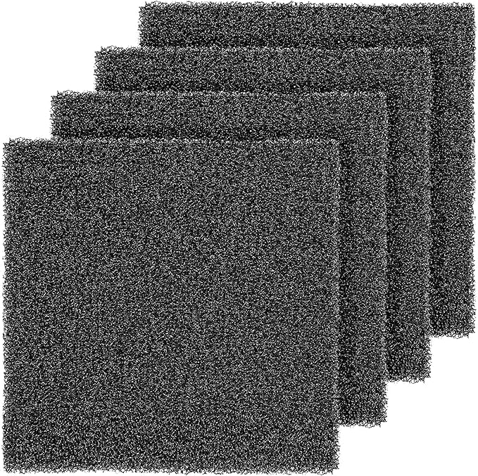 40 PPI Pump Filter Sponge Compatible with AeroGarden Harvest, Bounty, Farm, Extra, Ultra All Models, Replacement Pump Filter Replacement Part (25 Pack )