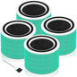 Funmit Core 200S Replacement Filter for LEVOIT Core 200S Smart WiFi Air Purifier, 3-in-1 H13 True HEPA Filter Replacement and High-Efficiency Activated Carbon, Part#Core 200S-RF, 4 Pack