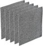 PATIKIL 120mm Filter Foam Sponges, 5 Pack Sponge Sheet Replacement Media Pad for Computer, Ventilator, Fan, Black