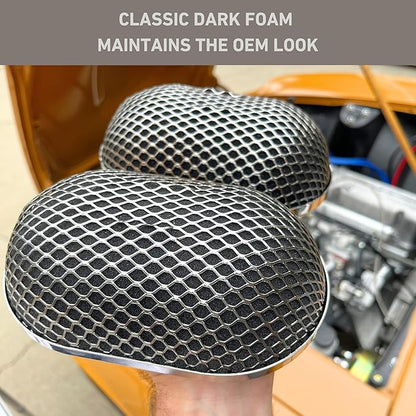 Air Filter Foam Sheet Material - 12"x18"x5/8" - 60 PPI for Motorcycles, Dirt Bikes, Classic Cars, ATV, UTV, SXS, Small Engines