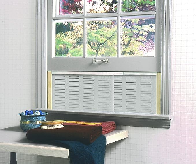 Frost King 2AWS1207 WB Marvin Adjustable Window Screen, 10in High x Fits 21-37in Wide (2 Pack)