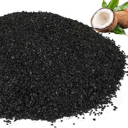 6.6 Lbs Bulk Activated Charcoal Water Distiller Charcoal Filters Media for Filtration，Coconut Hull Granular Activated Carbon