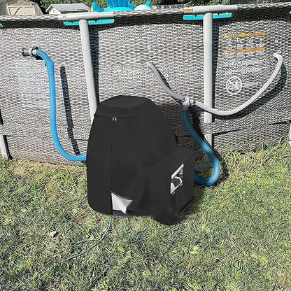 Waterproof Pump Cover - Protective Outdoor Motor Shield, Heavy Duty Pool Equipment Enclosure | Leakproof Sand Filter Protective Cover, All-Season UV-Resistant Case, Durable Weather Guard for Yard