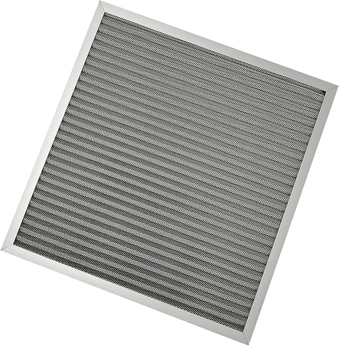 Washable Air Filter(20" x 20" x 4" MERV 5), Aluminum Electrostatic Air Filter for Furnace and Central Air Conditioner (Actual Size: 19.7" x 19.7" x 3.6")