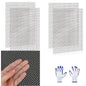 4 Pcs 13x9 (33cmx23cm) 5 Mesh 304 Stainless Steel Wire Mesh Sheet, Rustproof Metal Mesh Sheet Screen for DIY Crafts, Vent Covers, Garden Fencing, Window Protection & Industrial Filters