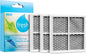 Mist Fresh Refrigerator Air Filter Replacement for L120F, LG ThinQ Fresh Air Filter, Kenmore Elite 469918, 6 Month Replacement, 3 pack