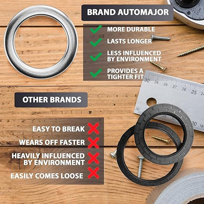 15 Pcs Oil Drain Plug Gasket - 14mm Aluminum Crush WasherOil Drain Plug - Replacement for Audi/Volkswagen Oil Crush Washer OEM PN N0138157 by AUTOMAJOR