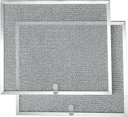 Broan BPS1FA30 Replacement Filters for QS1 and WS1 30” Range Hoods, Aluminum, 11.8" x 14.3" x 0.37" (L x W x H), 2-Pack