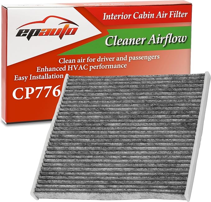 EPAuto CP776 (CF11776) Cabin Air Filter with Activated Carbon Replacement for Nissan Altima (2013-2018), Maxima (2016-2023), Murano (2015-2024), Pathfinder (2013-2020), Infinit QX60 (2014-2020)