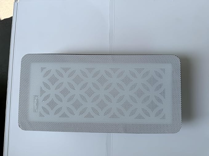 Magnetic Vent Screen Mesh Covers 3 Pack -5.5x12, Air Vent Filters with Durable PVC Frame, Air Vent Screen Register Trap,Vent Mesh–Upgraded Thickness(2.5mm) for Home Wall Ceiling (White)