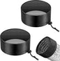 VIVOSUN 2-Pcs. Grow Tent Vent Cover, 4"/6"/8" Duct Filter Vent Cover with Elastic Band and Fixed Buckle for Plant Grow Tent Vent