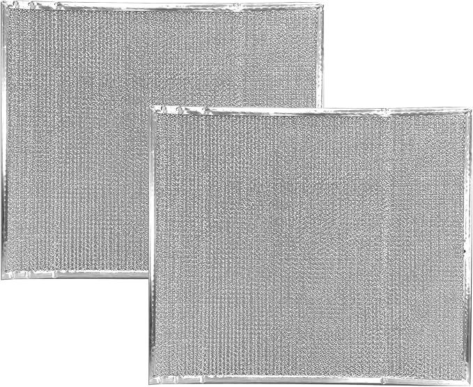 Air Filter Factory A-Coil Filter 921784, C8DAM01830U-B, 921788 Replacement For Nordyne HVAC Aluminum Mesh Filter Screen 15" X 16.92" X 3/32" 2-Pack