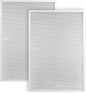 BPS1FA36 Aluminum Range Hood Vent Filter for Broan Nutone Allure 36" QS1 WS1 WS2 Range Hood Grease Filters Replacement 5 Layers, 17-1/4"X 11-3/4"X 3/8" 2 Pack