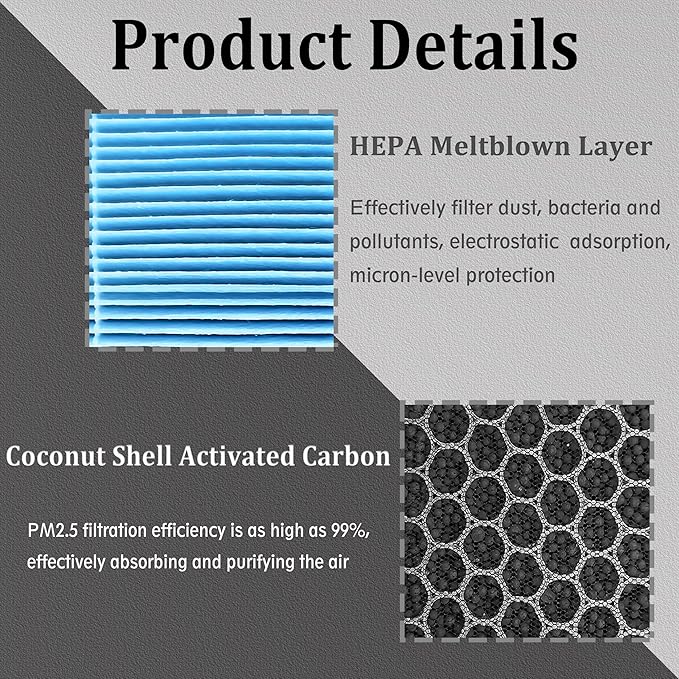silverado Dedicated CF11966 Cabin Air Filter With Activated Carbon For 2019 2020 2021 2022 2023 2024 silverado 1500 2500 3500