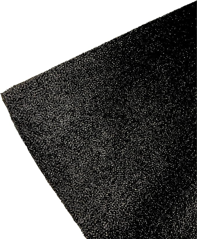 Nispira Washable Reusable Foam Filter Replacement for Air Conditioner Compatible with Duck | Cuttable Size 24 in. x 15 in. x .25 in | 1 Sheet