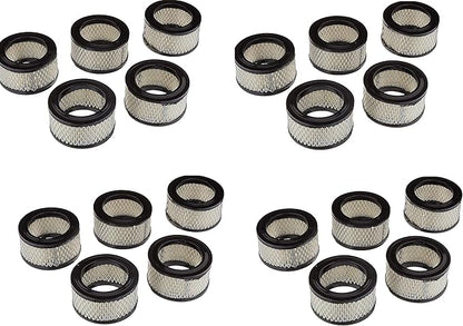 Replacement Paper element for air compressor REPLACES CAMPBELL HAUSFELD STO739-03 & STO739-03AU CHAMPION P5050A CURTIS VA1118 GARDNER DENVER 2109945 INGERSOL RAND 32170979 SULLAIR 243196 (20 PACK)