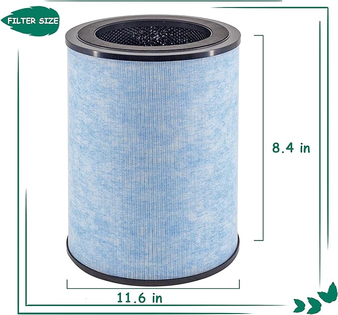 AP300 Filter Replacement, Compatible with Instant® AP300 Air Purifier, H13 Grade True HEPA and Activated Carbon Filters, Compare to F300 Filter,2 Pack
