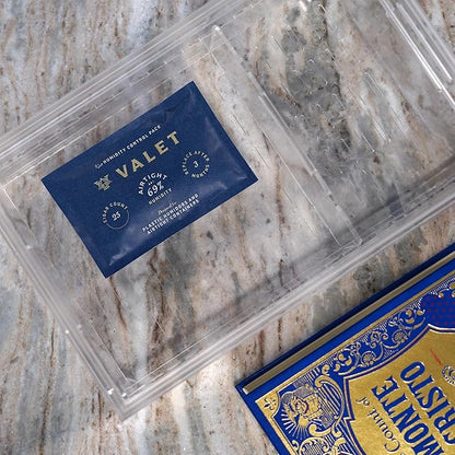 Valet 69% Two-Way Humidity Packs for Plastic Containers, 12-Pack, 60g Each, Humidifier Pack Prevents Leaks and Controls Moisture with Natural Craft Paper Design