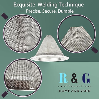4 PCS-Cone-Type Spark Arrestor Screen 2.8”