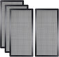 [4 Pack] 280x140mm PC Case Dust Mesh Filter, Magnetic Frame Computer Fan Dust Mesh PC Cooler Filter Dustproof PVC Cover Grills - Black