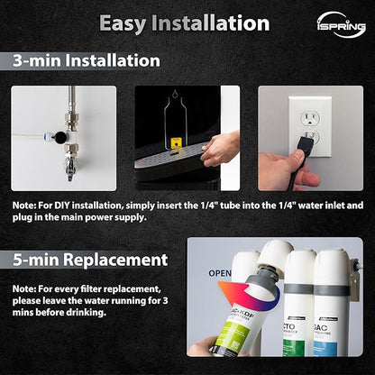 iSpring FTDS 4th Stage Post Carbon Filter Replacement for DS4B & DS4S
