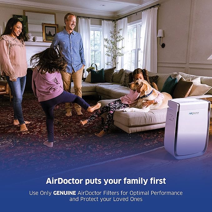 AIRDOCTOR AD3000 / AD3500 Fits Both Models Genuine Filter Replacements - One Year Combo Pack Includes: 1 UltraHEPA & 2 Carbon/Gas Trap/VOC & Pre-Filters (AD3500 / AD3000 One Year Combo Pack)