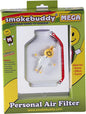 Smoke Buddy Mega Personal Air Purifier Cleaner Filter Removes Odor - White