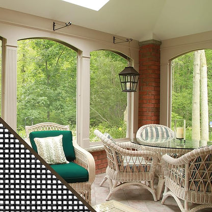 ADFORS Small Insect Screen, 36 inches x 100 Feet Roll - Tiny Insect Replacement Screen for Windows and Doors - Charcoal