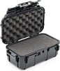 Evergreen 57 Waterproof Dry Box Protective Case with Pick & Pluck Foam - Travel Safe/Mil Spec/USA Made - for Cameras, Phones, Hiking, Boating, Water Sports, Action Cams (Black)