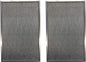 Filter Everything Replacement Aluminum Pre/Post Filter Compatible with Honeywell 203371, 136388 – 12-3/8 x 15-7/8 x 3/8 – 2-Pack