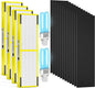 4 pack FLT4825 HEPA Replacement Filter B ＆ LB4000 Bulb for Guardian AC4825, AC4300, AC4850, AC4800, AC4820, AC4900 Air Cleaner Purifier, 4 HEPA Filters +12 Carbon filters+ 2 lb4000 uv bulb