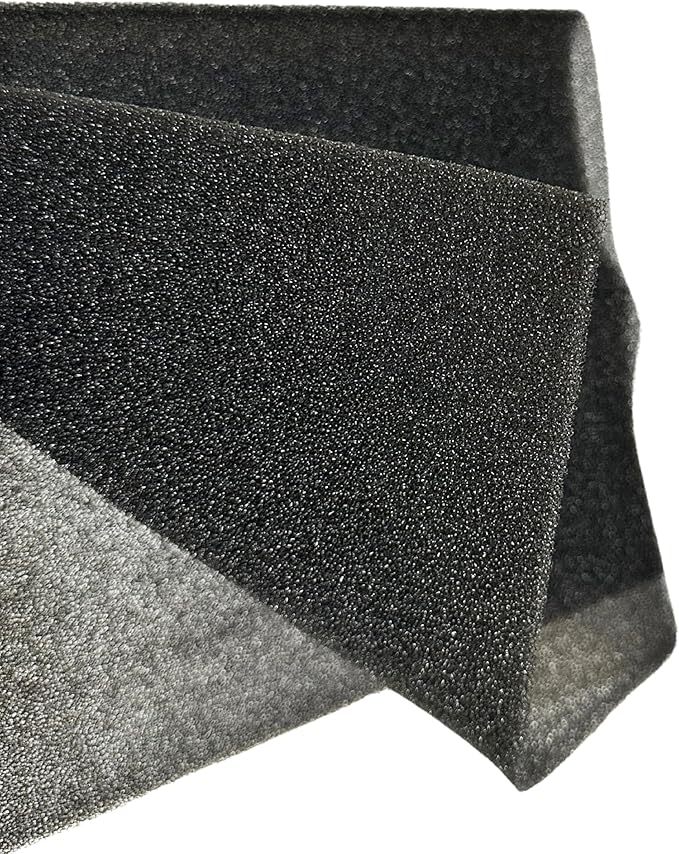Nispira Washable Reusable Foam Filter Replacement for Air Conditioner Compatible with Duck | Cuttable Size 24 in. x 15 in. x .25 in | 1 Sheet