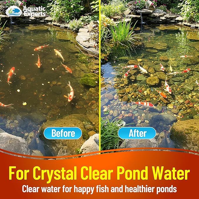Aquatic Experts Beige COARSE Pond Filter Pad - 1.25 inch Thick - Compatible with Savio Livingponds RF001 Top Pad - Made in USA (19" x 19" - 3 Pack)