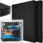 Borlech Aquarium Bio Filter Sponge Pad - Cut-to-Size Aquarium Filter Media for Fish Tank, Pond, Sump - Mechanical & Biological Filtration (18.5"x18.5"x1.6", 20PPI, 2 Pack)