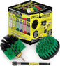 Kitchen Cleaning Supplies - Pots and Pans Cleaning Kit - Cast Iron Skillet Scrub Brushes - Deep Cleaning Kitchen Tools - Kitchen Sink Cleaning Brush - Air Fryer Scrubber Brush - Refrigerator Cleaner