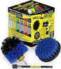 Marine - Kayak - Raft - Canoe - Inflatable - Boat Accessories - Hull Cleaner - Cleaning Supplies - Drill Brush - Spin Brush Kit - Pond Scum, Oily Residue, Weeds, Barnacles, Oxidation