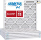 Aerostar 8x8x1 MERV 11, Pleated Air Filter, 8x8x1, Box of 6, Made in the USA